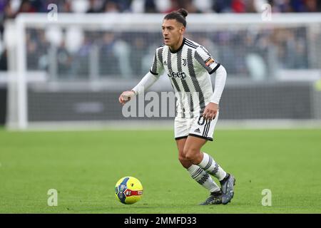 Torino, 27th novembre 2022. Simone Iocolano della Juventus durante la Serie C allo Stadio Allianz di Torino. L'immagine di credito dovrebbe essere: Jonathan Moskrop / Sportimage Foto Stock