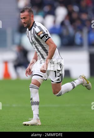 Torino, 27th novembre 2022. Fabrizio poli della Juventus durante la Serie C allo Stadio Allianz di Torino. L'immagine di credito dovrebbe essere: Jonathan Moskrop / Sportimage Foto Stock