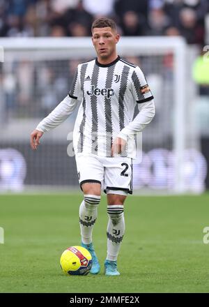 Torino, 27th novembre 2022. Michele Besaggio della Juventus durante la Serie C allo Stadio Allianz di Torino. L'immagine di credito dovrebbe essere: Jonathan Moskrop / Sportimage Foto Stock