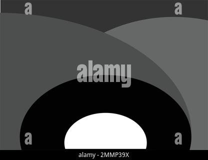 modello vektor con logo tunnel Illustrazione Vettoriale