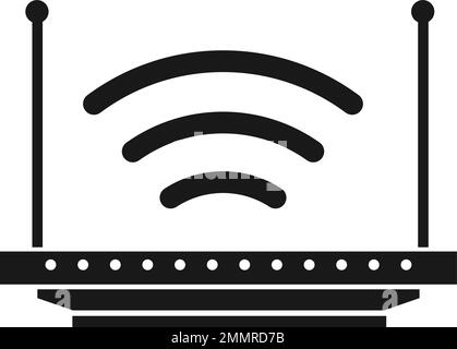 icona del router immagine dsign Illustrazione Vettoriale