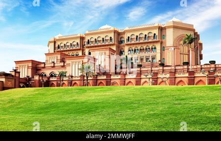 Emirates Palace - Abu Dhabi, Emirati Arabi Uniti Foto Stock