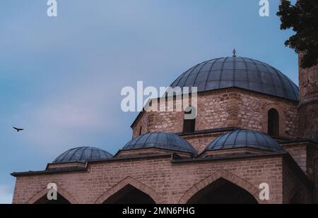 Moschea di Bascarsija a Sarajevo, Bosnia-Erzegovina. Foto Stock