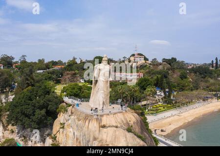 Isola di Gulangyu in pietra di xiamen come zheng chenggong Foto Stock