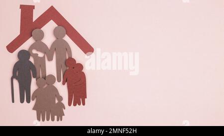 appartamento laici bella casa vita ancora famiglia. Risoluzione e foto di alta qualità Foto Stock