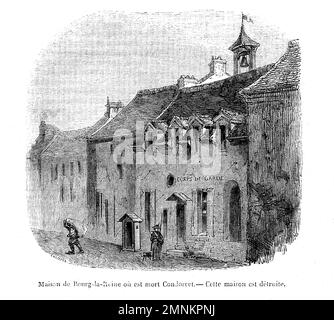 1794 ca. FRANCIA : la casa suicida del celebre NICOLAS DE CONDORCET francese ( 1743 - 1794 ), politico , economista , matematico , scrittore e filosofo . Engravingin pubblicato in una rivista francese illustrata , 1868 ca. Incisore sconosciuto . - SCIENZA - RITRATTO - RITRATTO - SCRITTORE - FILOSOFO - FILOSOFIA - FILOSOFIA - SCARENZIATO - SCIENZA - SCIENZA - SCIENZIATO - STORIA - FOTO STORICHE - MATEMATICA - MATEMATICA - MATEMATICA - MATEMATICA - MATEMATICA - RIVOLUZIONE FRANCESE - RIVOLTA FRANCESE - POLITICA - POLITICA - POLITICA - RITRATTO - ritratto - illustrazione - illustrazione Foto Stock