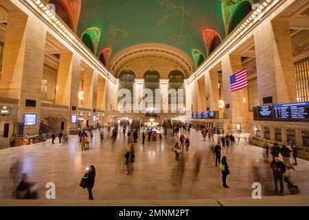 Foto di Tim Cuff. Dal 9 dicembre 2022 al 10 gennaio 2023. Stazione Grand Central Foto Stock