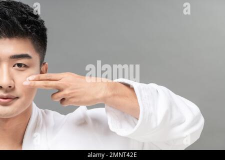 Bellezza maschile Foto Stock