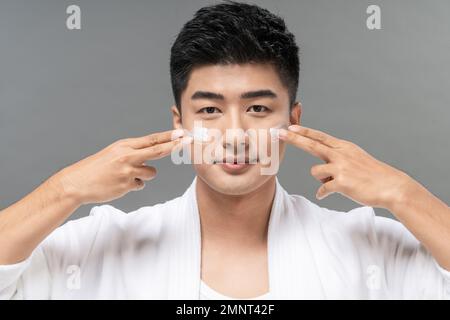 Bellezza maschile Foto Stock