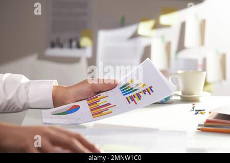 Esempi di idea di analisi aziendale rendono Una grande Analystㅍ aziendale Foto Stock