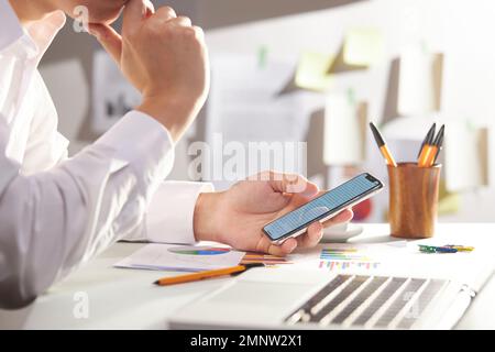 Esempi di idea di analisi aziendale rendono Una grande Analystㅍ aziendale Foto Stock