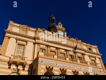 Edificio coloniale del municipio, Nord Africa, Costantino, Algeria Foto Stock