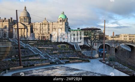 New Union Terrace Gardens, Aberdeen Foto Stock