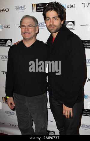 Adrian Grenier al 2011° Spotlight Initiative Awards della Creative Coalition. Park City, Utah. 01/24/2011. Foto Stock