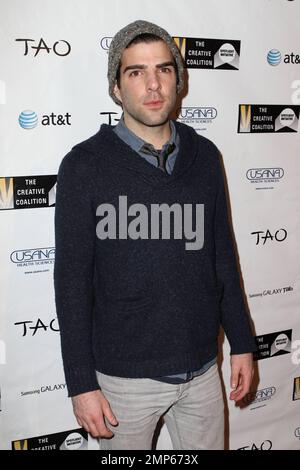 Zachary Quinto al 2011° Spotlight Initiative Awards della Creative Coalition. Park City, Utah. 01/24/2011. Foto Stock