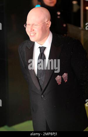 Matt Lucas arriva alla Royal World Premiere di "Alice nel paese delle meraviglie" che si tiene presso la piazza Odeon Leicester. Londra, Regno Unito. 02/25/10. . Foto Stock