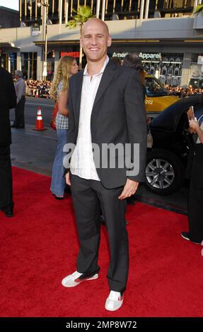 Direttore Phil Traill alla prima di tutto su Steve, tenuto al Grauman's Chinese Theatre di Los Angeles, CA. 08/26/09. Foto Stock