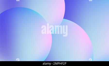 Bokeh astratto sfondo cerchio bianco, cerchi astratti, bello Foto Stock