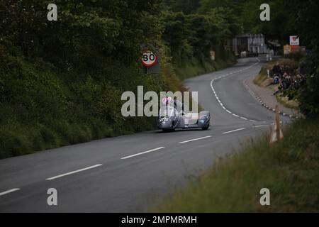 Sidecar TT 2022 Foto Stock