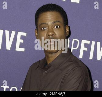 Il comico Chris Rock alla prima edizione australiana dei 'Top Five' a Sydney, Australia. 4th marzo 2015. Foto Stock