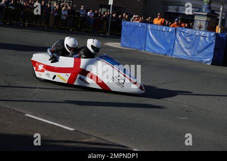 Sidecar TT 2022 Foto Stock