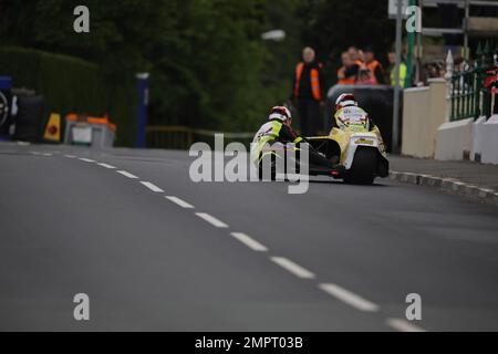 Sidecar TT 2022 Foto Stock