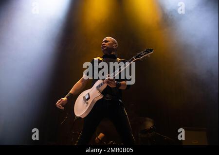 Danko Jones - OVO Hydro Glasgow il 3 gennaio 2023 Foto Stock