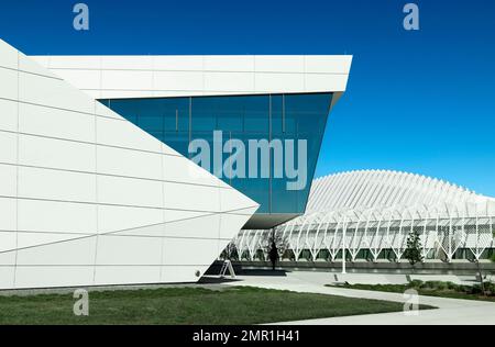 Centro di Ricerca applicata e costruzione di innovazione, scienza e tecnologia alla Florida Polytechnic University. Foto Stock
