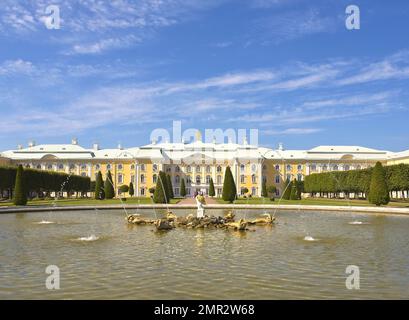 Edificio storico a San Pietroburgo, Russia Foto Stock