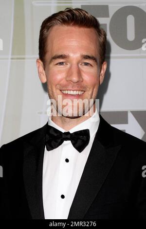 L'attore James Van Der Beek arriva al Fox Emmy's After Party tenutosi al Soleto Restaurant di Los Angeles, California. 23rd settembre 2012. Foto Stock