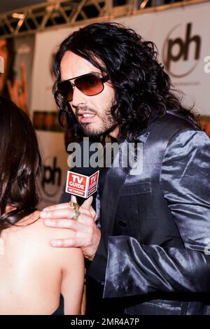 - Russell Brand ad una proiezione di 'Get Him to the Greek' al Planet Hollywood Hotel and Casino di Las Vegas, NV. 5/20/10. . Foto Stock