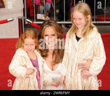 L'attrice Melora Hardin partecipa alla prima di 'Hannah Montana: The Movie' al Teatro El Capitan di Hollywood. Il film sarà disponibile nelle sale degli Stati Uniti il 11 aprile. Los Angeles, California. 4/2/09. . . Foto Stock