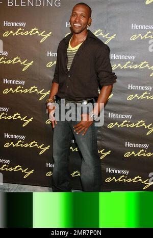 Caiphus arriva a Hennessy artistry 2010 presso gli Ice Palace Studios. La serata ha visto le performance di The Roots, Q-Tip e rapper Eve. Miami, Florida. 09/25/10. Foto Stock