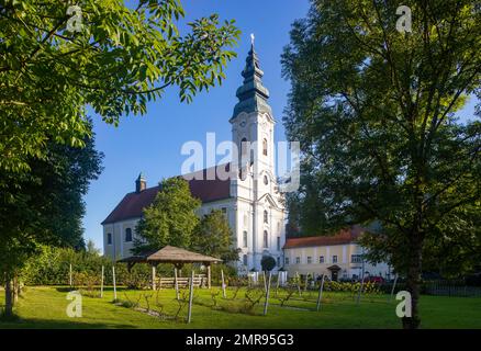 Abbazia di Engelszell, Monastero Trappista, Engelhartszell, Innviertel, Austria superiore, Austria, Europa Foto Stock