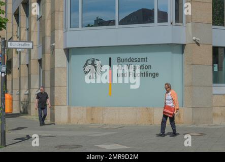 BAMF, Bundesallee, Wilmersdorf, Berlino, Germania, Europa Foto Stock