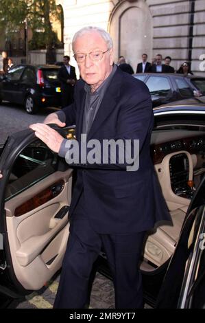 Michael Caine alla prima di Londra di is Anyone There?, Londra, Regno Unito, 04/29/09. Foto Stock