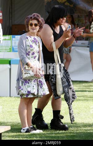 Kelly Osbourne al primo giorno del Coachella Music and Arts Festival 2010. Indio, California. 04/16/2010. . Foto Stock