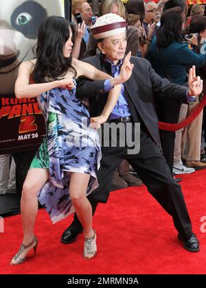 James Hong alla prima di 'Kung fu Panda 2' al Grauman's Chinese Theatre di Los Angeles, CA. 05/22/11. Foto Stock