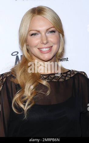 Laura Prepon festeggia il suo compleanno al pure Nightclub all'interno del Caesars Palace Resort & Casino. Las Vegas, Nevada. 9th marzo 2012. Foto Stock