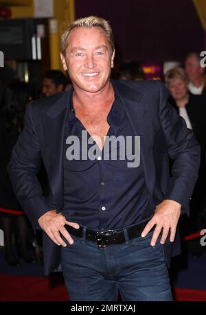 Michael Flatley alla prima di 'Lord of the Dance 3D' al Cineworld Haymarket di Londra, Regno Unito. 3/10/11. Foto Stock