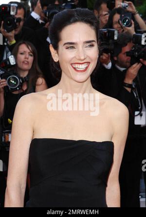 Jennifer Connelly partecipa alla prima edizione del 'Madagascar 3: Il più ricercato d'Europa' durante il 65th° Festival annuale del cinema di Cannes che si tiene al Palais des Festivals di Cannes, Francia. 18th maggio 2012. Foto Stock