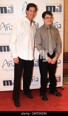 Paul o'Neill e Lucas Stroud partecipano al 11th° gala annuale di Michael Jordan Celebrity Invitational Gala tenutosi presso l'aria Resort & Casino. Las Vegas, Nevada. 30th marzo 2012. Foto Stock