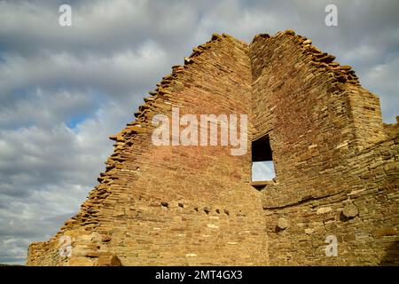 USA, Sud-ovest, New Mexico, Chaco Culture National Historical Park Foto Stock