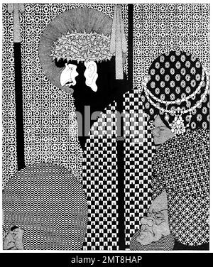 Julius Klinger - Army Figures with Spears - 1907-1908 Foto Stock