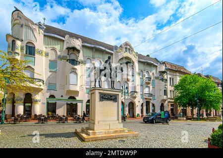 Szeged, Ungheria. Il Palazzo Reok, il grande esempio di architettura della secessione ungherese Foto Stock