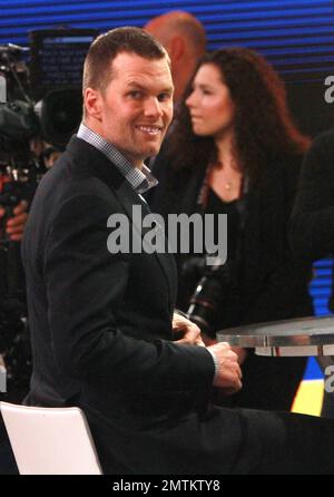 **FOTO DEL FILE** Tom Brady annuncia la pensione. NEW YORK, NY - 12 MARZO: Tom Brady visita Good Morning America a New York City il 12 marzo 2018. Credito: RW/MediaPunch Foto Stock