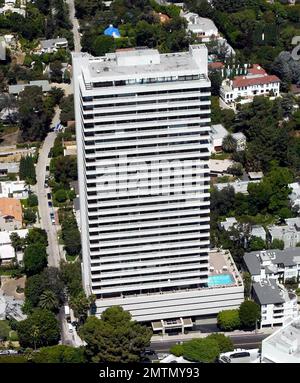 Esclusivo!! Esclusive Sierra Towers a Beverly Hills, California. Ora sede di Lindsay Lohan, Matthew Perry e Kate Moss. 9/6/05 Foto Stock