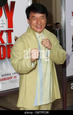 Jackie Chan alla prima mondiale di 'The Spy Next Door' al Grove. Los Angeles, California. 1/9/10. Foto Stock