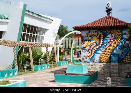 Boulevard, centro commerciale a Varadero, Cuba Foto Stock