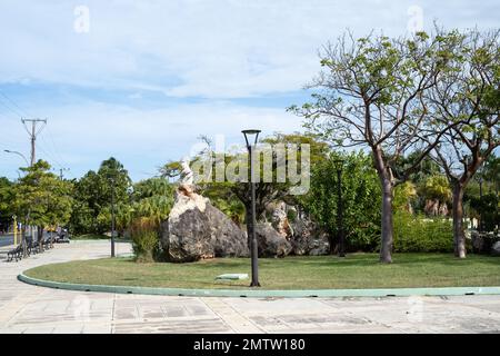 Parque Central, Varadero, Cuba Foto Stock